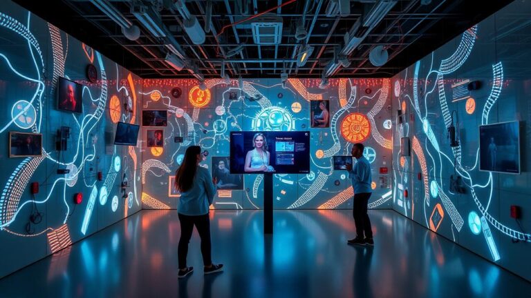 Exploring the Intersection of Technology and Art in Digital Installations